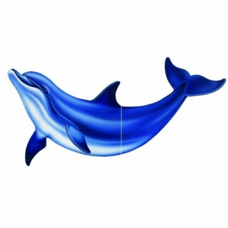 Víz alatti matrica Delfin kicsi K0016 Víz alatti matrica Delfin kicsi K0016